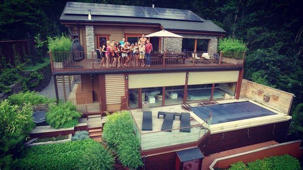 Grote foto ardennen durbuy wellness villa roos uitzicht vakantie belgi