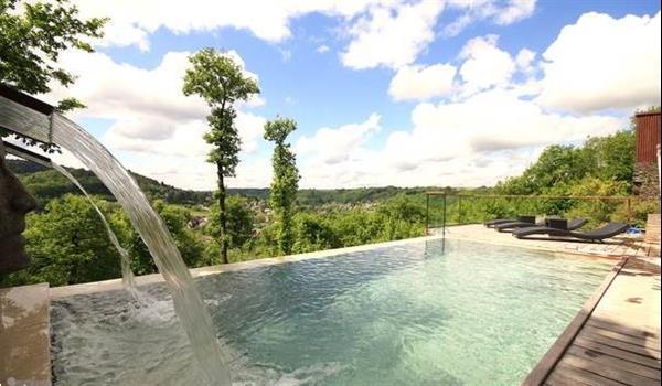 Grote foto ardennen durbuy wellness villa roos uitzicht vakantie belgi