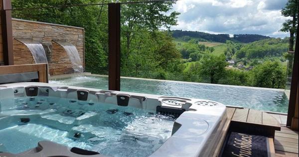 Grote foto ardennen durbuy wellness villa roos uitzicht vakantie belgi