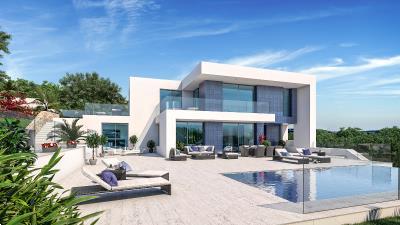 Grote foto exclusieve luxe villa met adembenemend zeezicht huizen en kamers nieuw europa