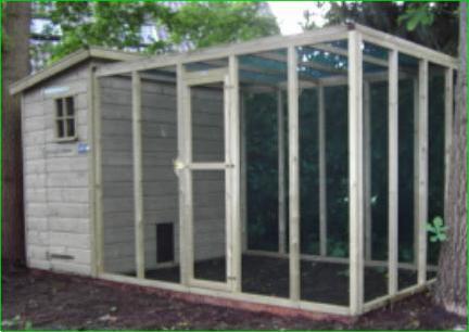 Grote foto kattenverblijf kattenren op maat dieren en toebehoren toebehoren