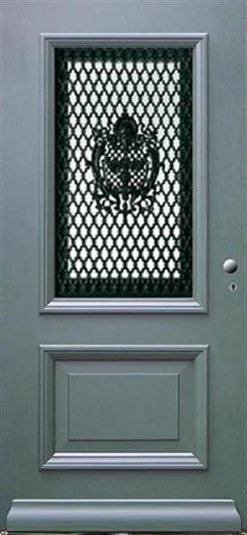 Grote foto retro merbau deur of merbau roosterdeur nodig doe het zelf en verbouw deuren en horren