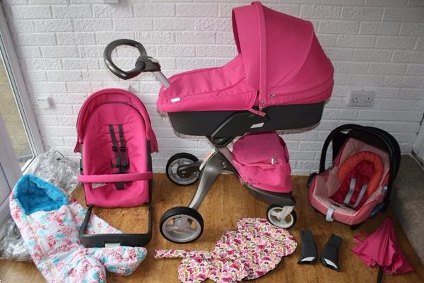 Grote foto stokke xplory kinderwagen reissysteem 3 in 1 kinderen en baby kinderwagens