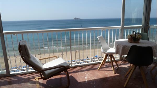 Grote foto benidorm luxe appartement direct aan het strand vakantie spaanse kust