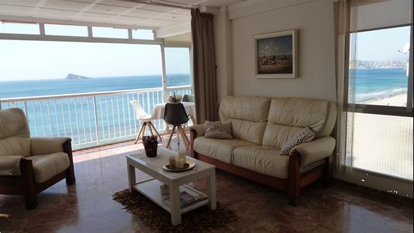 Grote foto benidorm luxe appartement direct aan het strand vakantie spaanse kust