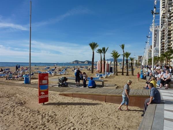 Grote foto benidorm luxe appartement direct aan het strand vakantie spaanse kust