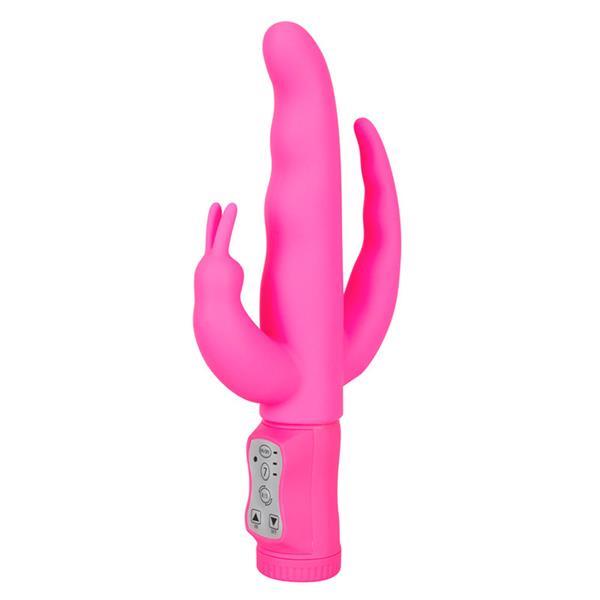Grote foto aanbieding triple vibe tarzan roze erotiek dildo