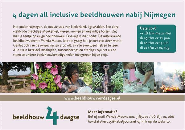 Grote foto beeldhouw workshops beeldhouwvierdaagse in malden diensten en vakmensen workshops