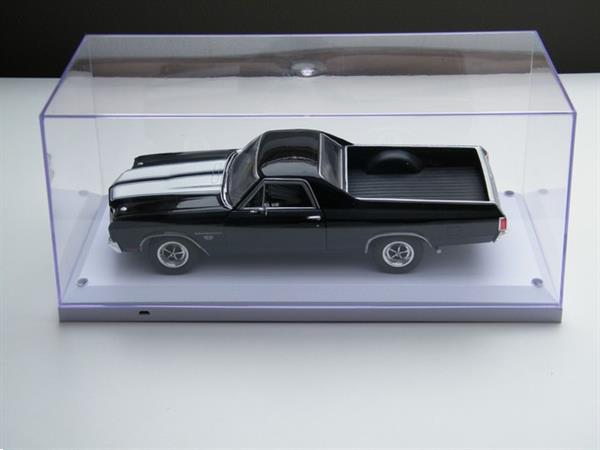 Grote foto modelauto display case vitrine led licht 1 18 verzamelen auto en modelauto