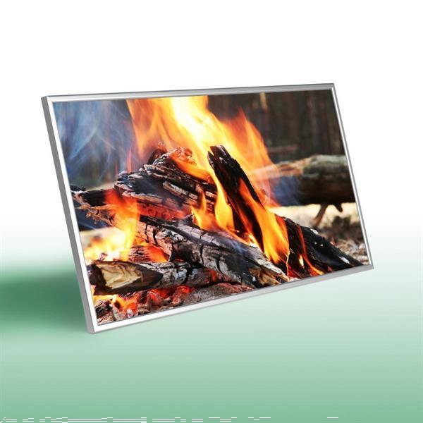 Grote foto infrarood verwarming schilderij haard vuur canvas doe het zelf en verbouw verwarming radiatoren