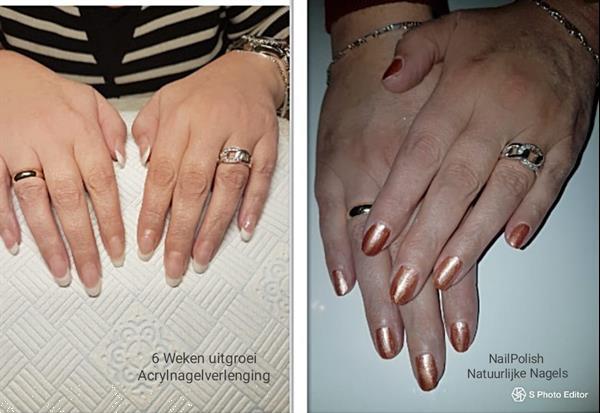 Grote foto acrylnagels uv gelpolish nagelstyliste beauty en gezondheid nagellak