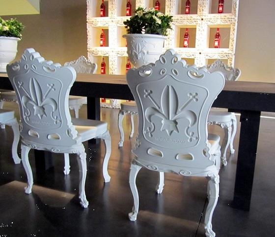 Grote foto design eetkamerstoel in moderne barok stijl huis en inrichting stoelen