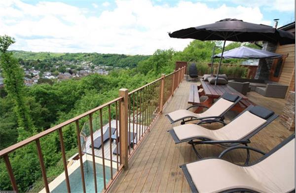 Grote foto ardennen durbuy luxe wellness villa uniek zicht vakantie belgi