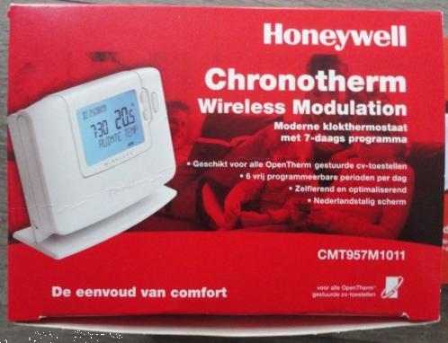 Grote foto honeywell chronotherm wireless modulation doe het zelf en verbouw verwarming radiatoren