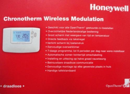 Grote foto honeywell chronotherm wireless modulation doe het zelf en verbouw verwarming radiatoren