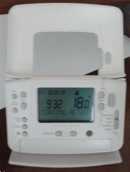 Grote foto honeywell chronotherm wireless modulation doe het zelf en verbouw verwarming radiatoren