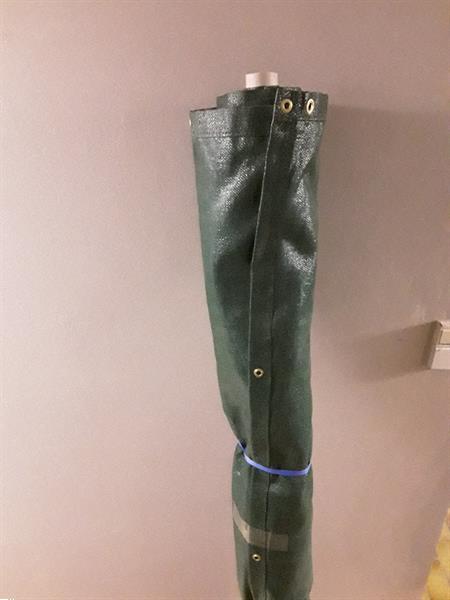 Grote foto zichtdoek h195x12m groen 100 actie 160 tuin en terras hekken en schuttingen