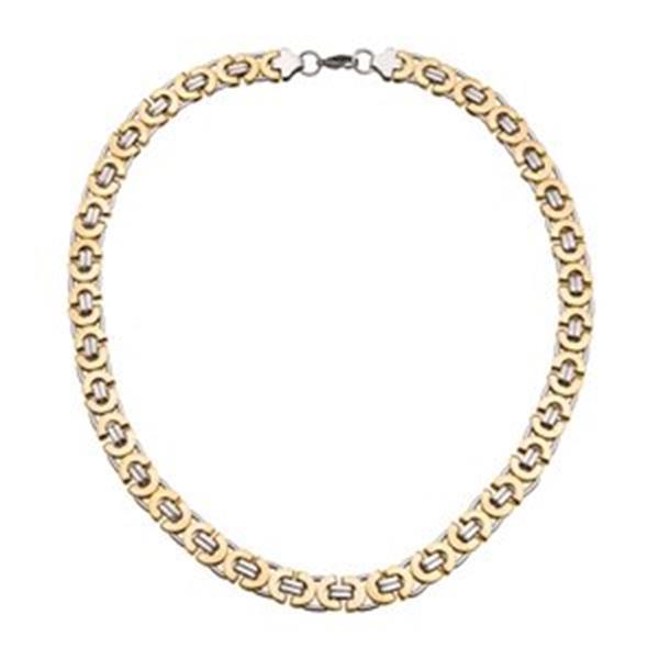 Grote foto heren koningsketting schakel 61 cm 316l staal sieraden tassen en uiterlijk kettingen