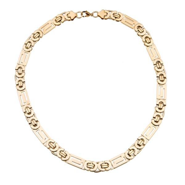 Grote foto heren koningsketting schakel 61 cm 316l staal sieraden tassen en uiterlijk kettingen