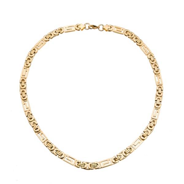 Grote foto heren koningsketting schakel 61 cm 316l staal sieraden tassen en uiterlijk kettingen