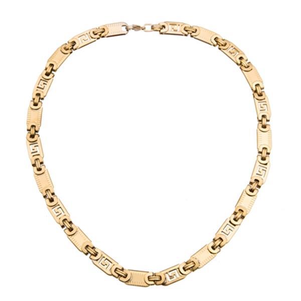 Grote foto heren koningsketting schakel 61 cm 316l staal sieraden tassen en uiterlijk kettingen
