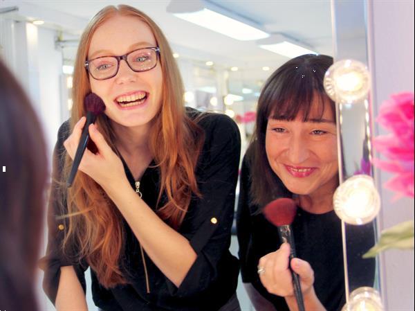 Grote foto tiener make up workshop diensten en vakmensen workshops