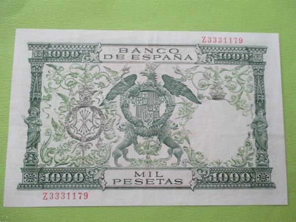 Grote foto spanje 1000 pesetas 1957 reyes catolicos xf postzegels en munten niet eurobiljetten