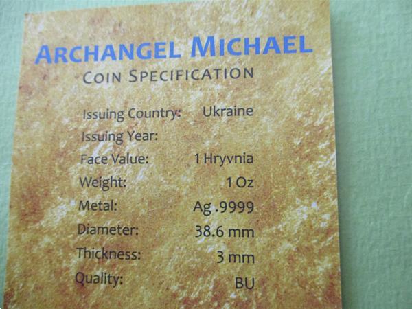 Grote foto ukraine 2015 1 grivna archangel michael freska postzegels en munten niet euromunten