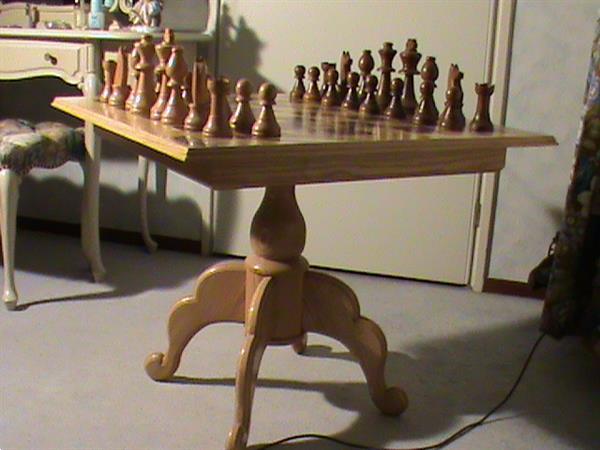 Grote foto schaaktafel hobby en vrije tijd gezelschapsspellen bordspellen