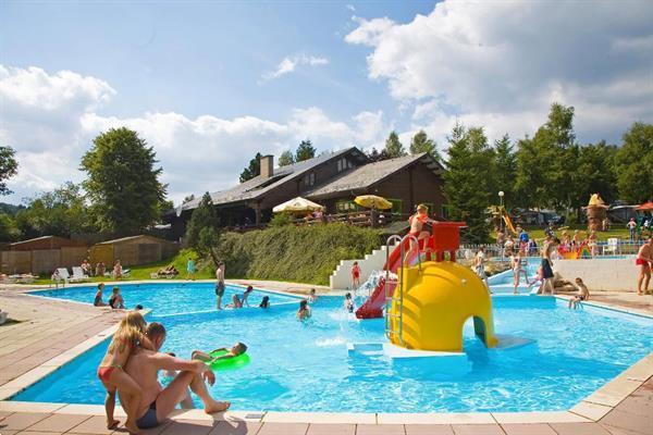 Grote foto stacaravan 5p op camping met zwembad la roche vakantie belgi