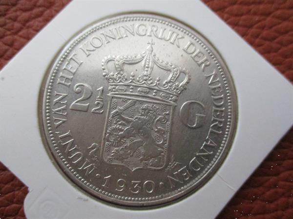 Grote foto wilhelmina 1930 rijksdaalder zilver w23 postzegels en munten nederland