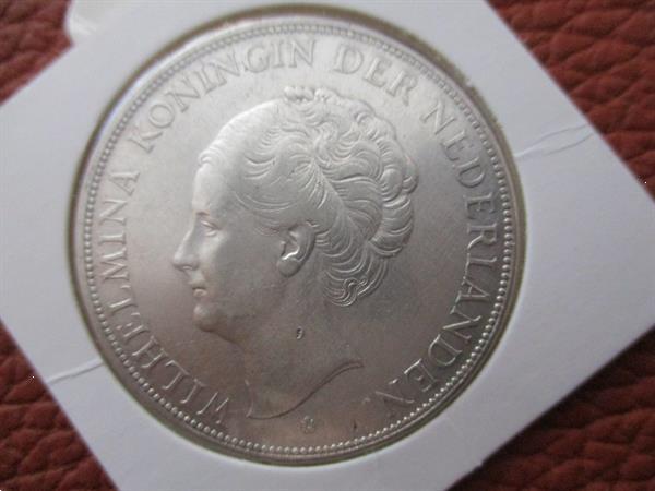 Grote foto wilhelmina 1930 rijksdaalder zilver w23 postzegels en munten nederland