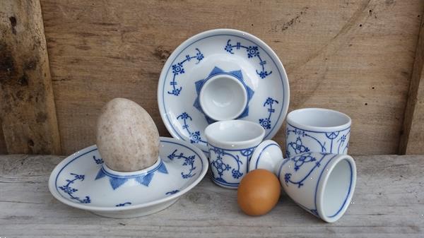 Grote foto blauw saks blau saksisch jager eisenberg ddr huis en inrichting servies