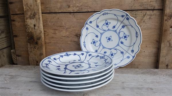 Grote foto blauw saks blau saksisch jager eisenberg ddr huis en inrichting servies