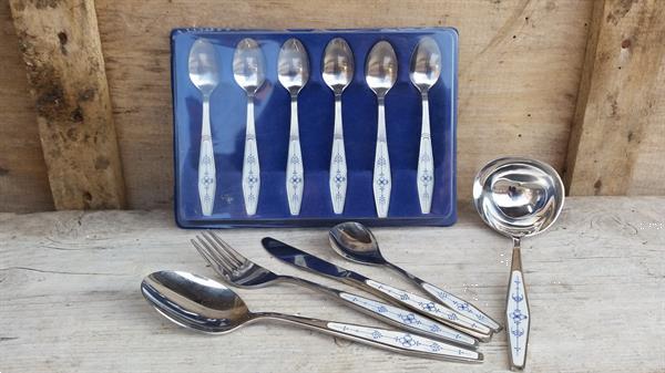 Grote foto blauw saks blau saksisch jager eisenberg ddr huis en inrichting servies