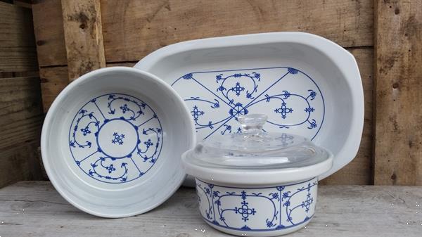 Grote foto blauw saks blau saksisch jager eisenberg ddr huis en inrichting servies