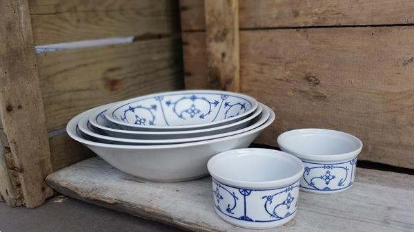 Grote foto blauw saks blau saksisch jager eisenberg ddr huis en inrichting servies