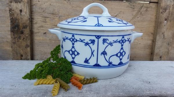 Grote foto blauw saks blau saksisch jager eisenberg ddr huis en inrichting servies