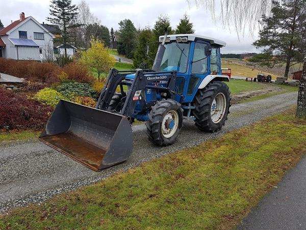 bouw postzegel pak Ford 6610-Tractor + Complete Voorlader Kopen | Tractoren