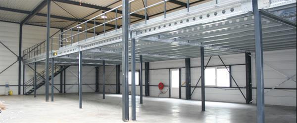 Grote foto opslagvloeren en werkvloeren van nolte mezzanine doe het zelf en verbouw magazijnstellingen