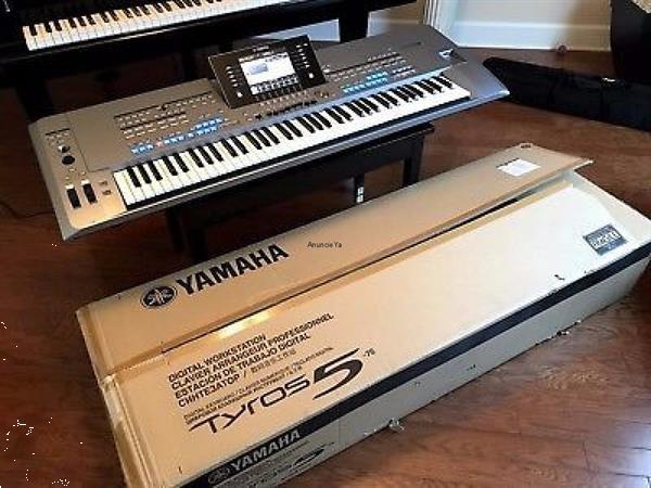 Grote foto belangrijkste noot van yamaha tyros 5 76 muziek en instrumenten keyboards
