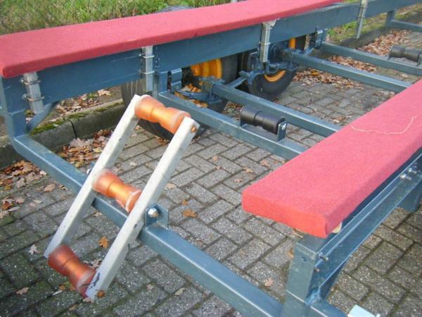 Grote foto kantelsysteem voor kade of steiger 80cm blauw watersport en boten accessoires en onderhoud