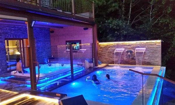 Grote foto durbuy ardennen luxe chalet te huur prive wellness vakantie belgi