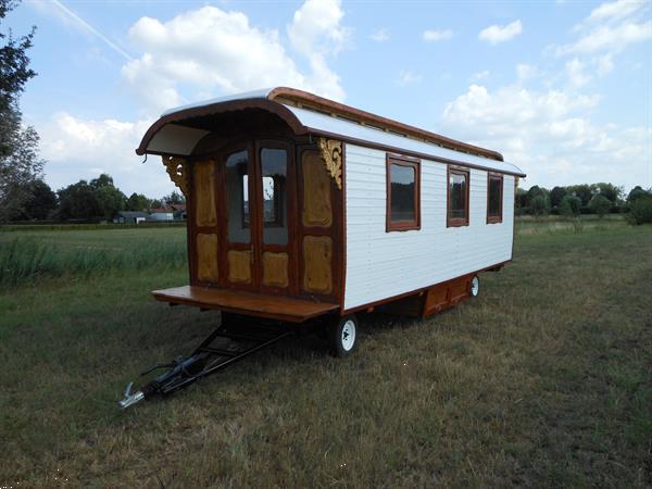 Grote foto pipowagen zigeunerwagen authentieke woonwagen diversen overige diversen