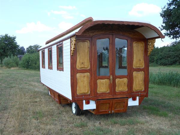Grote foto pipowagen zigeunerwagen authentieke woonwagen diversen overige diversen