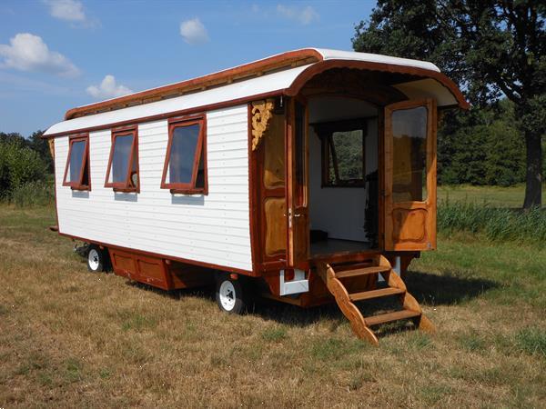 Grote foto pipowagen zigeunerwagen authentieke woonwagen diversen overige diversen