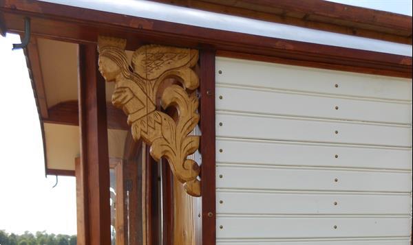 Grote foto pipowagen zigeunerwagen authentieke woonwagen diversen overige diversen