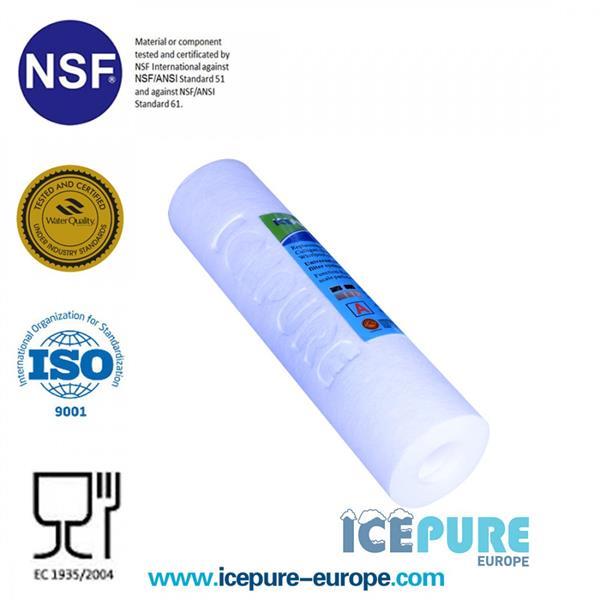 Grote foto sedimentfilter 20 micron van icepure icp pp10 20 doe het zelf en verbouw materialen en producten