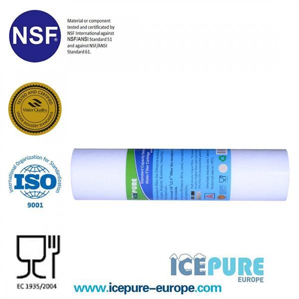 Grote foto sedimentfilter 20 micron van icepure icp pp10 20 doe het zelf en verbouw materialen en producten