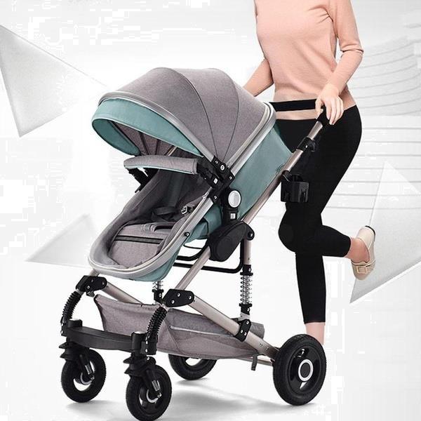 Grote foto hoge kwaliteit baby kinderwagen hoge landschap kinderen en baby kinderwagens